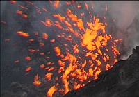 Vulkan tna 2006, Eruption Bocca Nuova, video